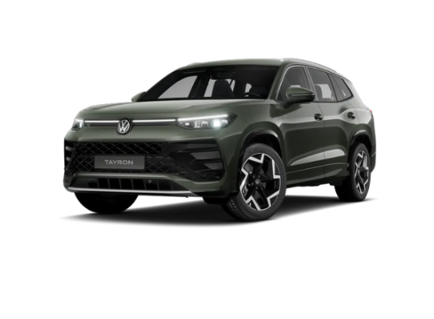 Groene Volkswagen Tayron