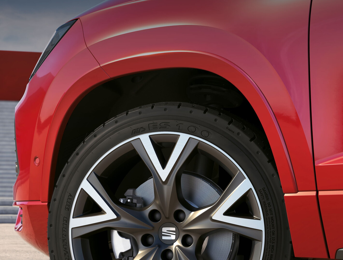 SEAT Ateca rood wiel