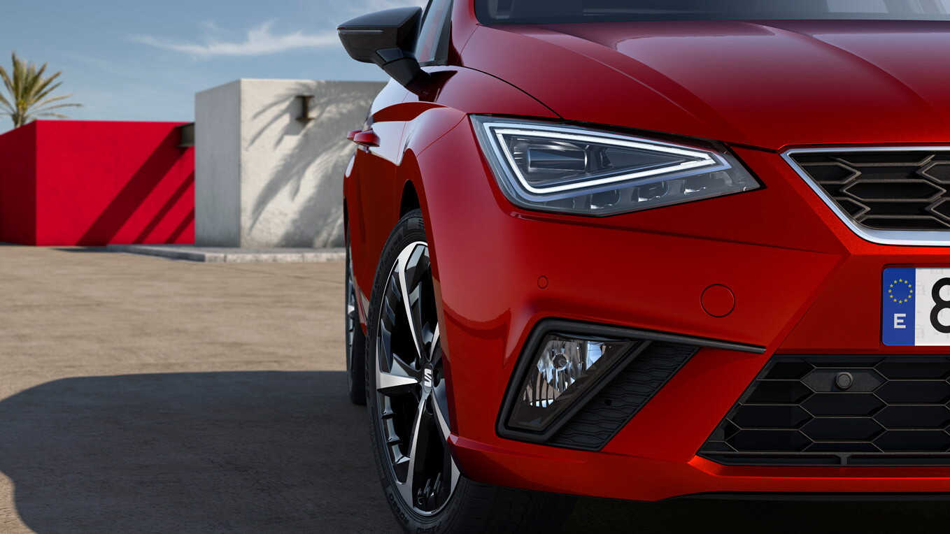 SEAT Ibiza voorkant bumper
