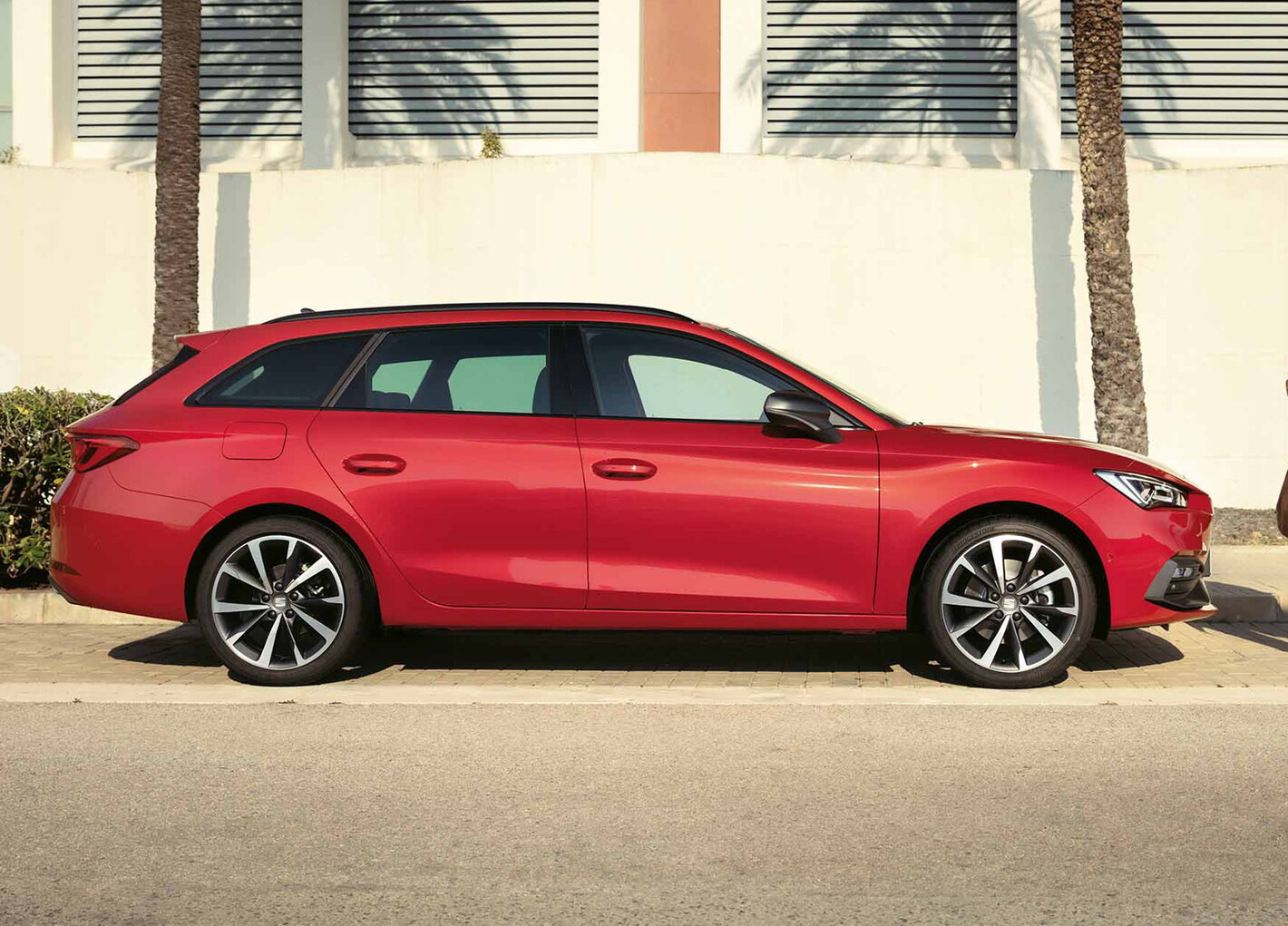seat leon break rood