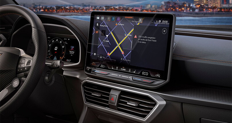 CUPRA Leon connect-systeem
