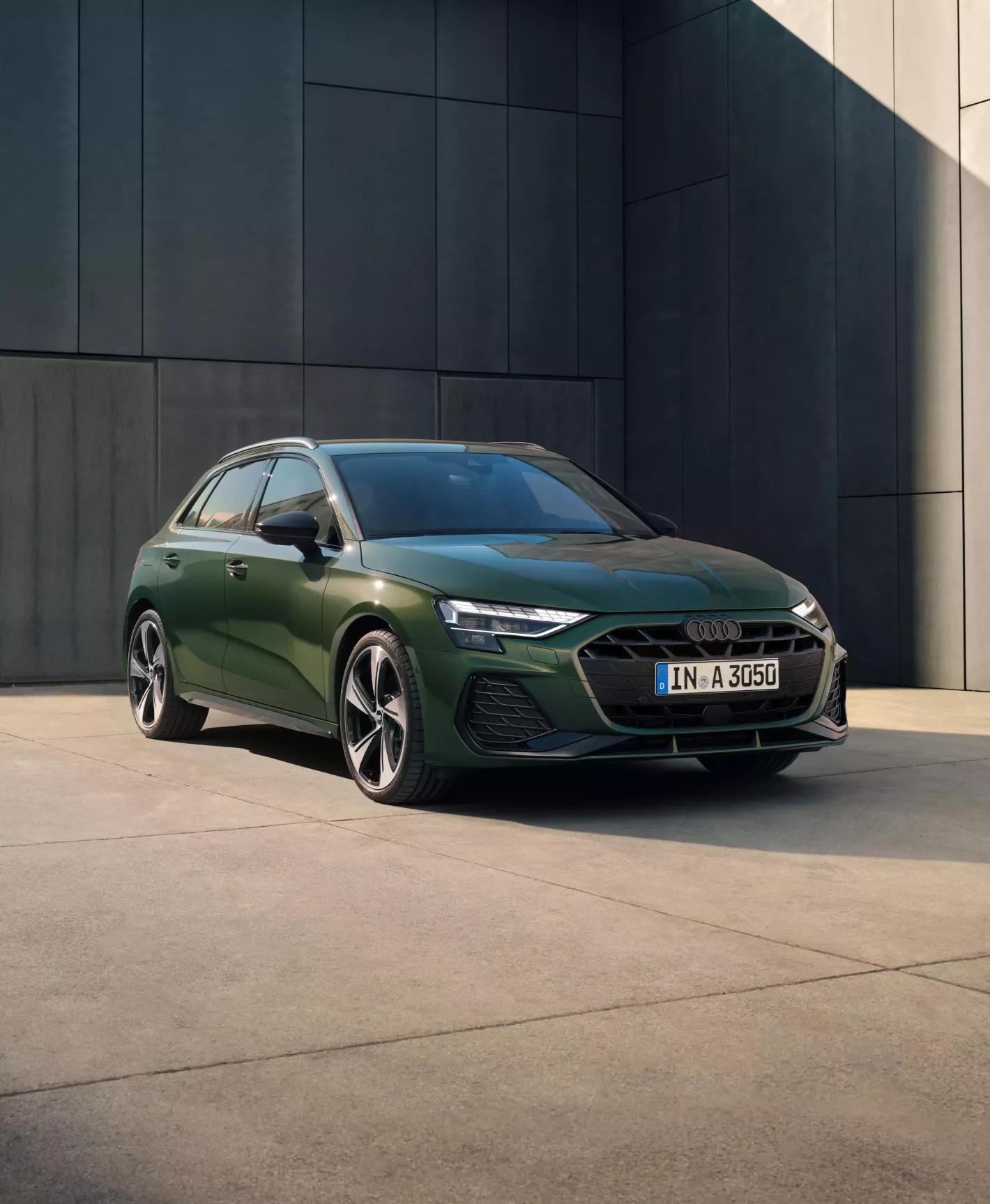audi a3 groen voorkant