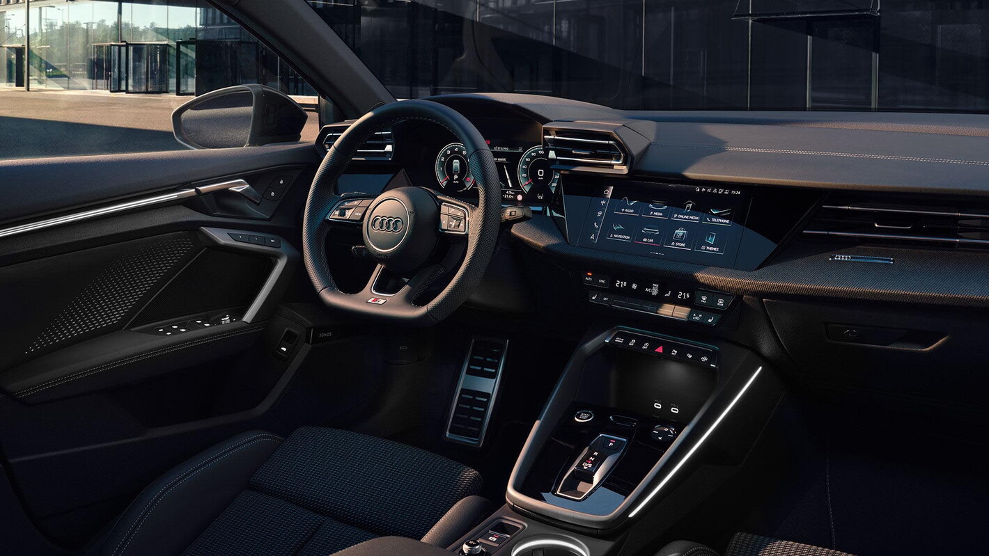 audi a3 interieur infotainment