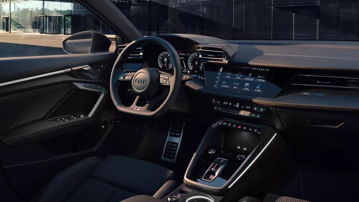 audi a3 interieur infotainment