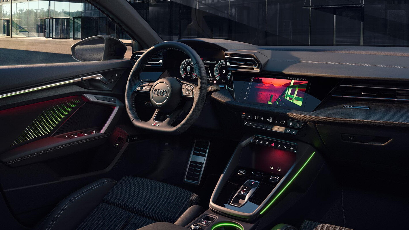 audi a3 interieur infotainment