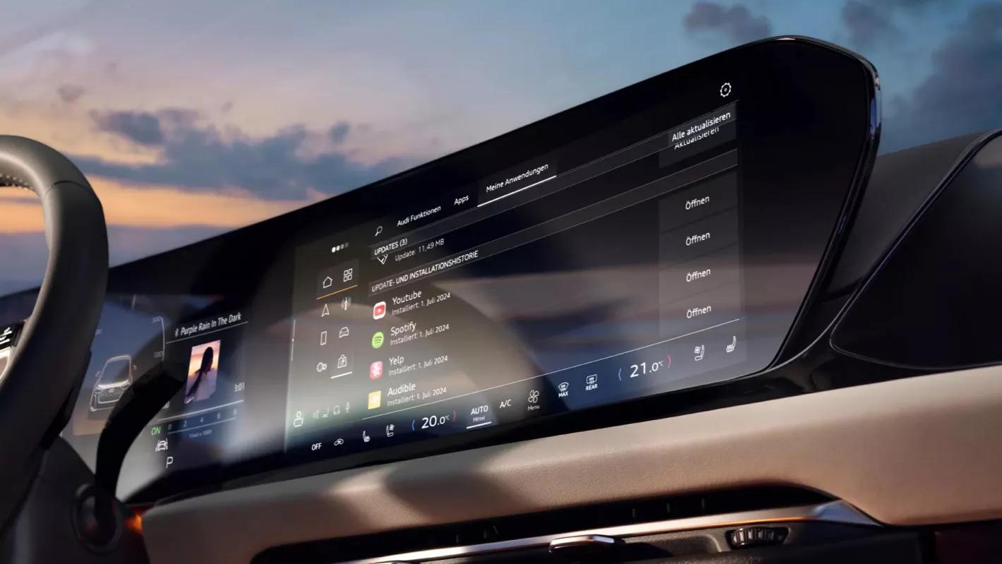 audi a5 interieur infotainment