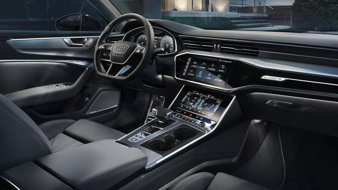 audi A4 Avan interieur infotainment