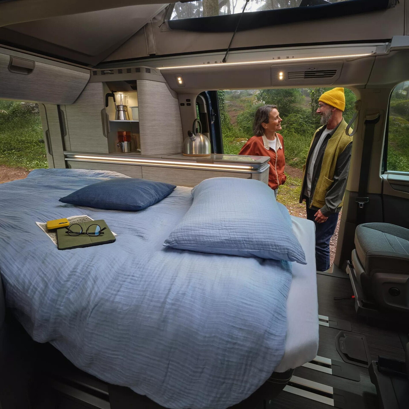 Volkswagen bedrijfsvoertuigen california extra bed