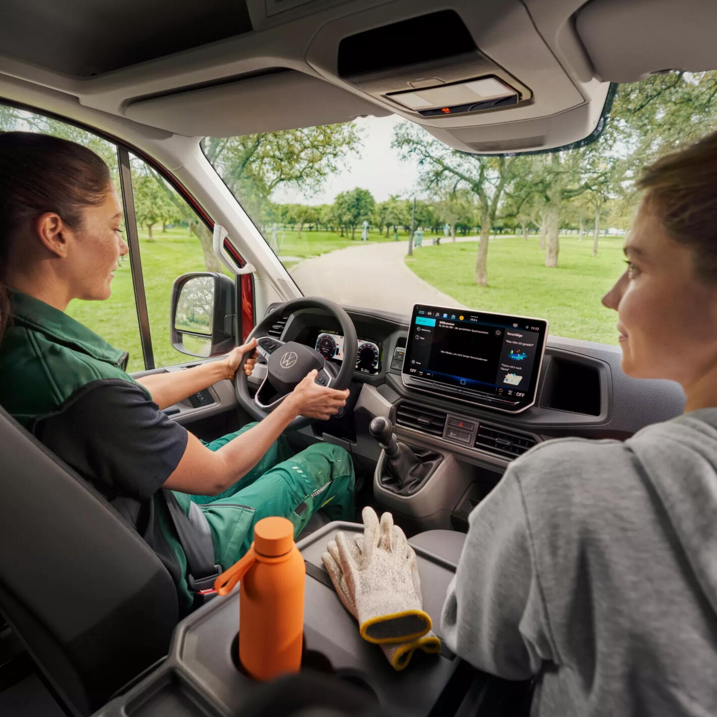 Volkswagen bedrijfswagens crafter bestelwagen duurzaamheid