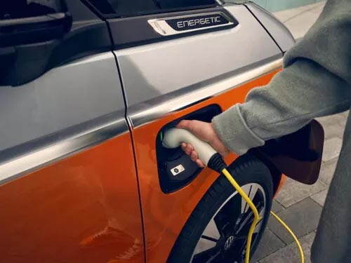 Volkswagen bedrijfvoertuigen multivan ehybride opladen