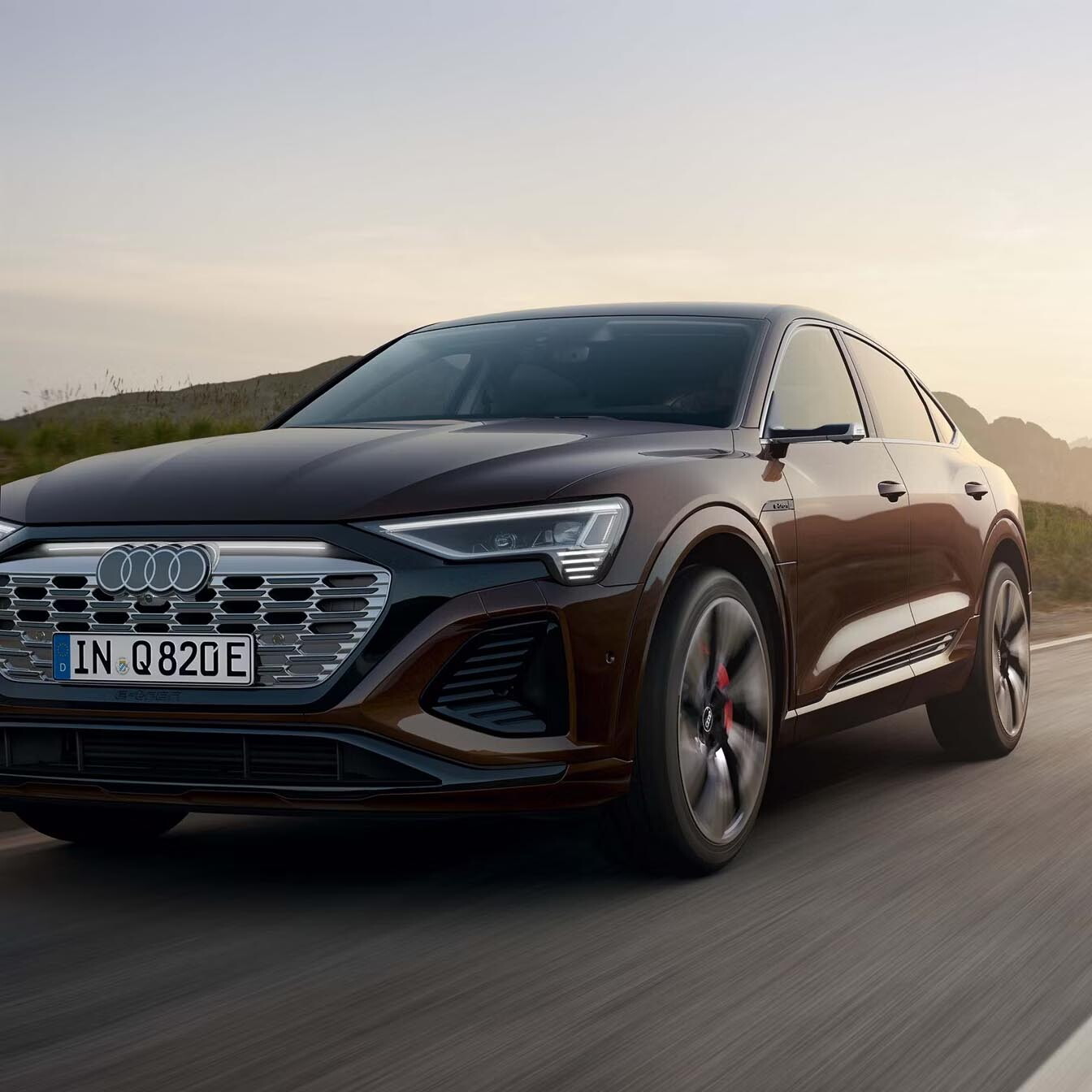 Audi Q8 Sprotback e-tron voorkant