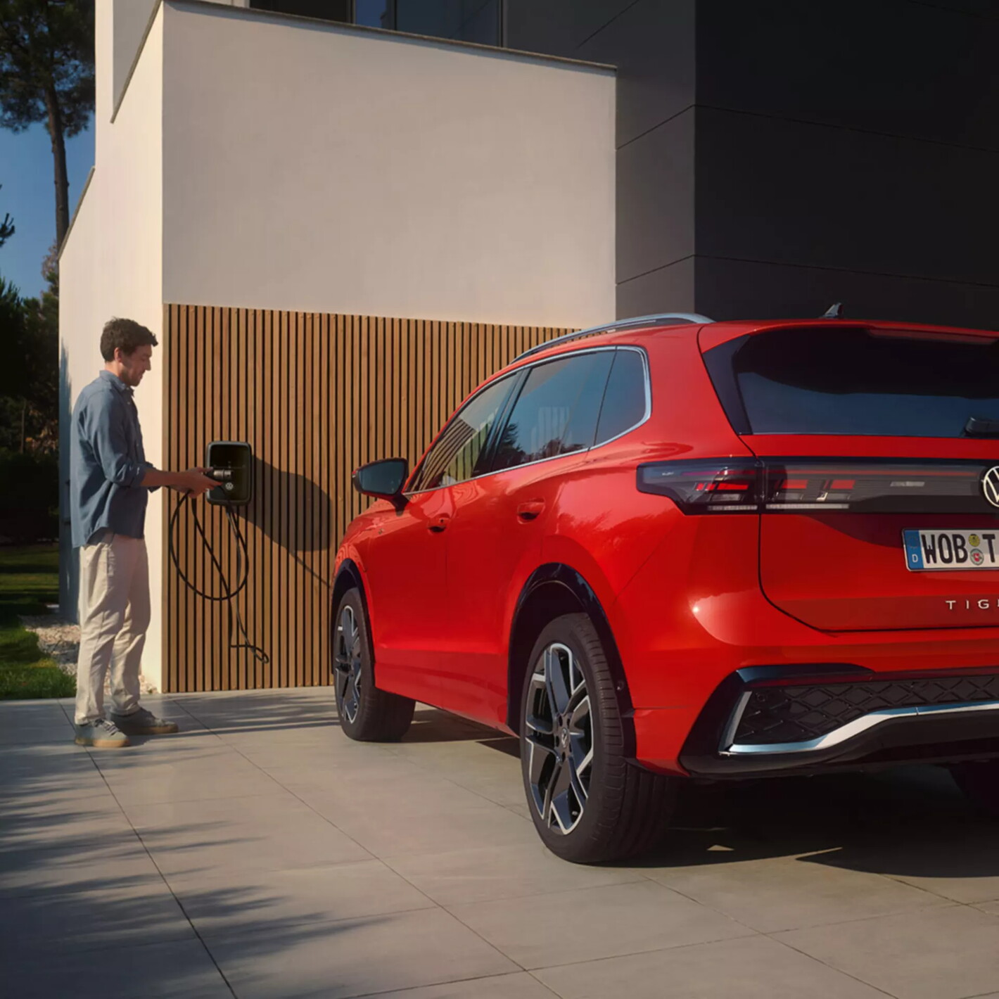 Volkswagen Tiguan opladen