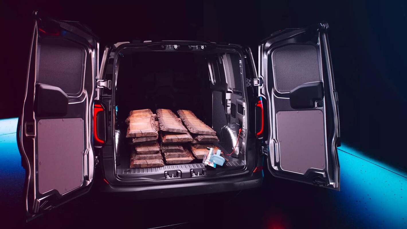 Volkswagen bedrijfsvoertuigen e-transporter open laadruimte