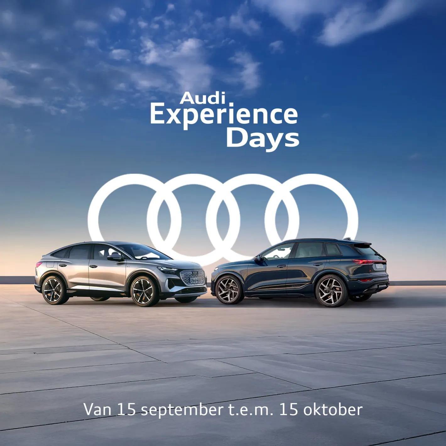 Audi Experience Days - Hermans Herentals - Vanaf 15 september