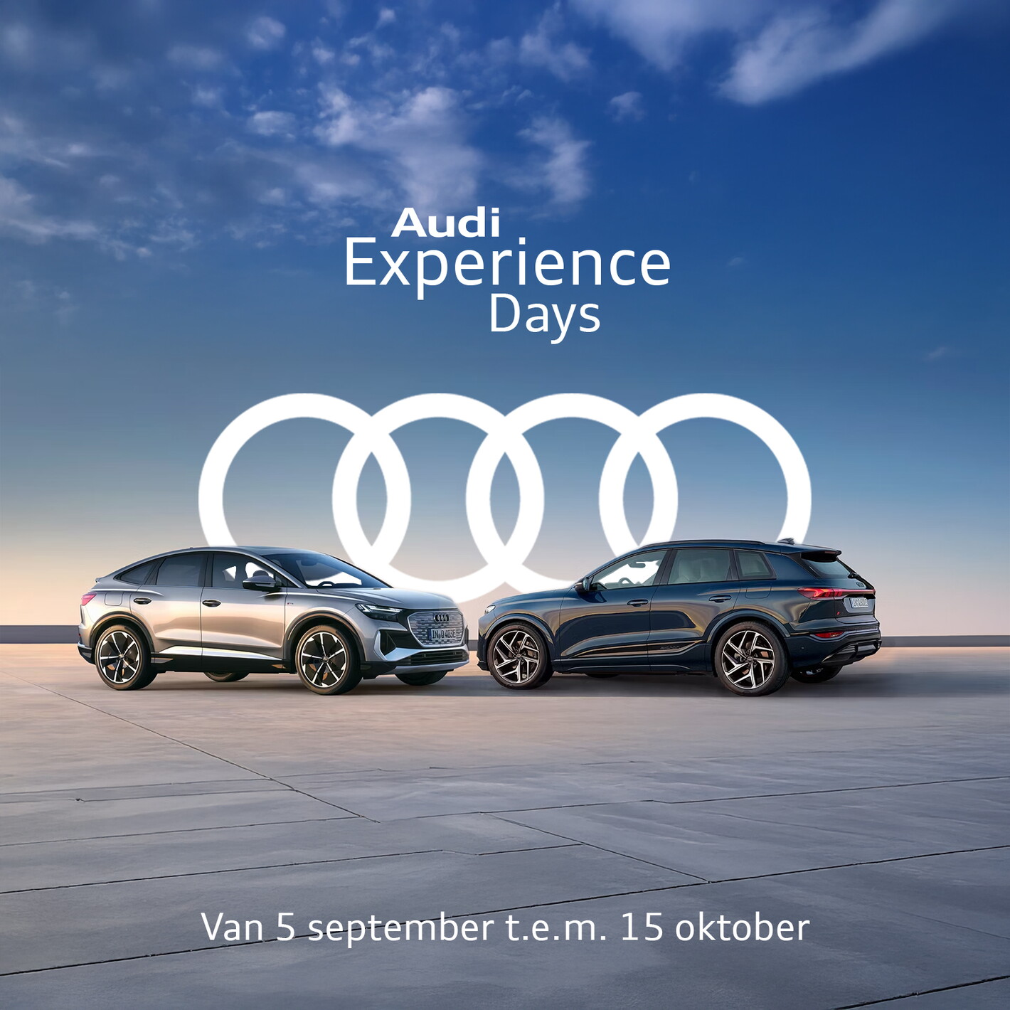 Audi experience days - Hermans Herentals