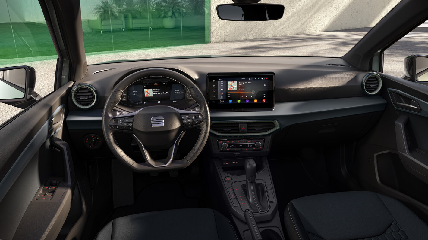 De Arona is volledig uitgerust met de nieuwste connectiviteitsfuncties